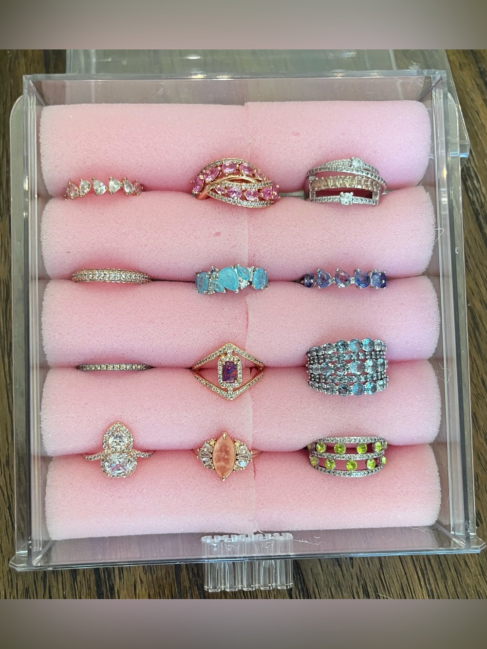 Size 7 - Bomb Party Ring Lot - 12 Rings